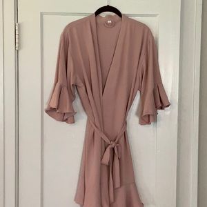 Pink Bridesmaid’s Robe
